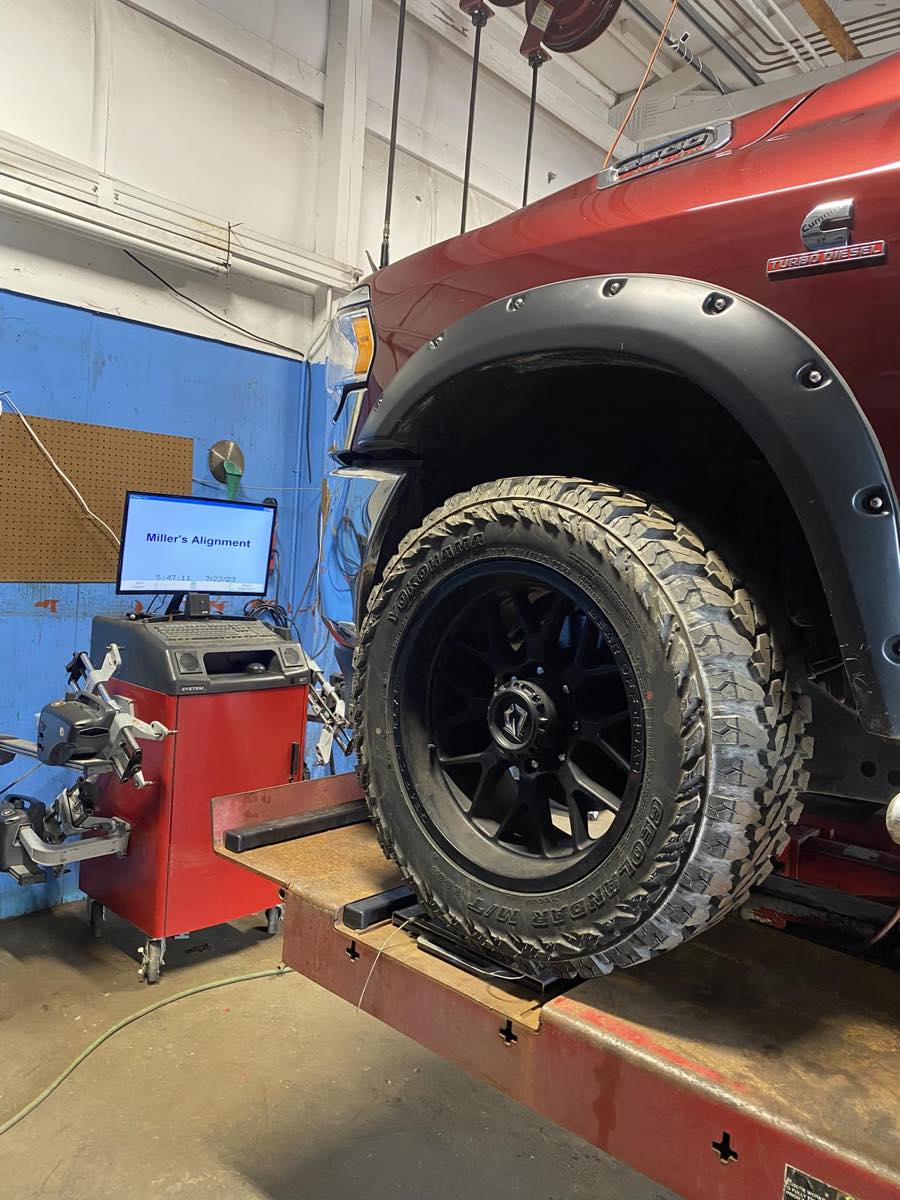 Millers Alignment Service of Ashland alignment work